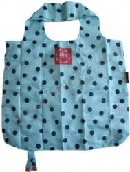 Punctiform All Over print Polyester Fold Bag with Button